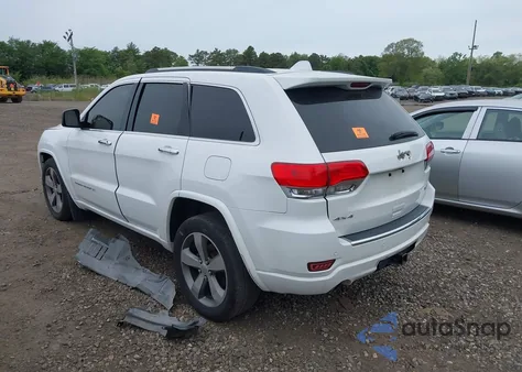 2016 Jeep Grand Cherokee Overland z USA, uszkodzony, nr VIN 1C4RJFCG8GC364594